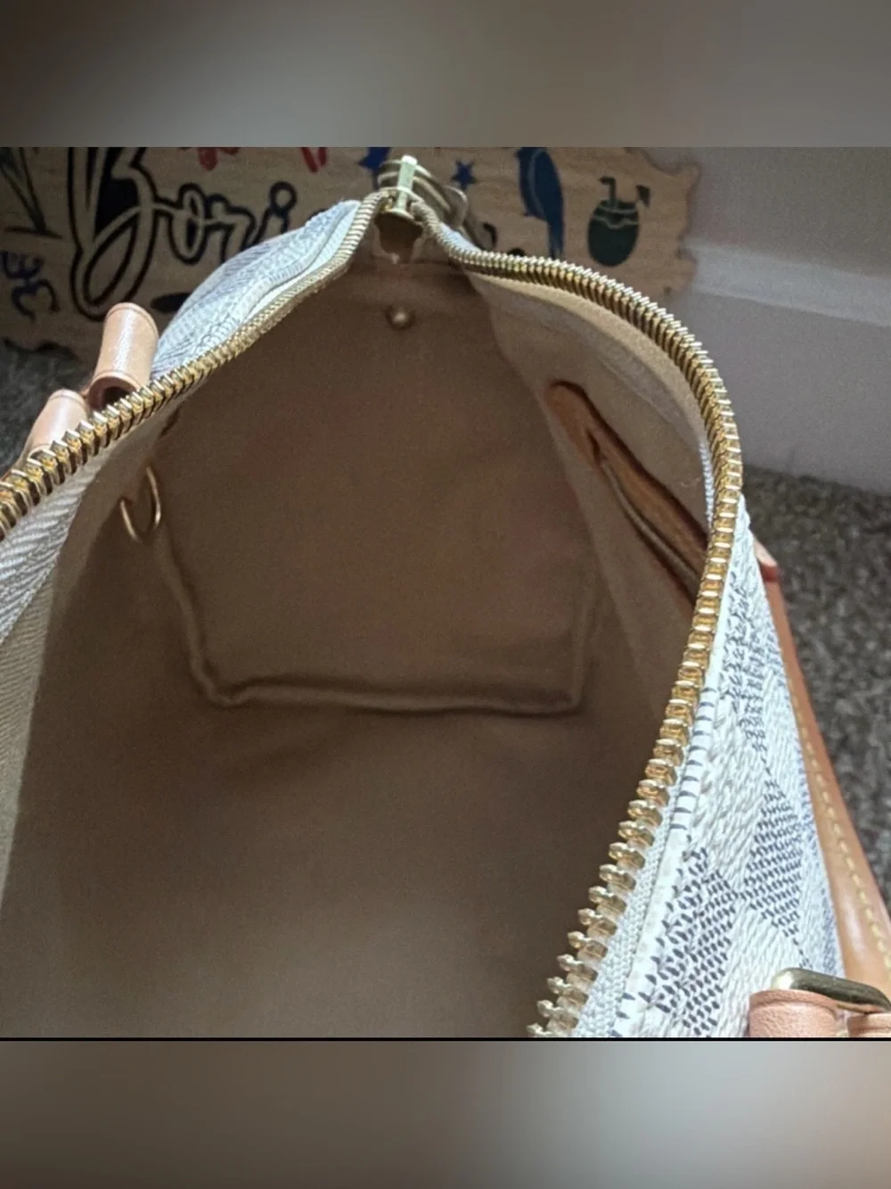 Louis Vuitton Damier Azur Speedy Bandoulière 30 - Picture 2 of 16